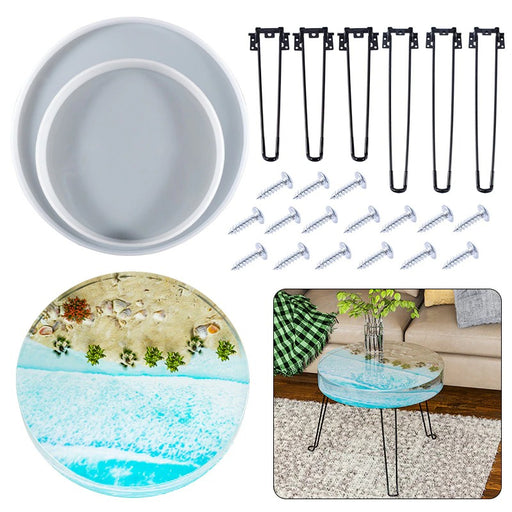 River Table Silicone Mold | Mould - Resinarthub