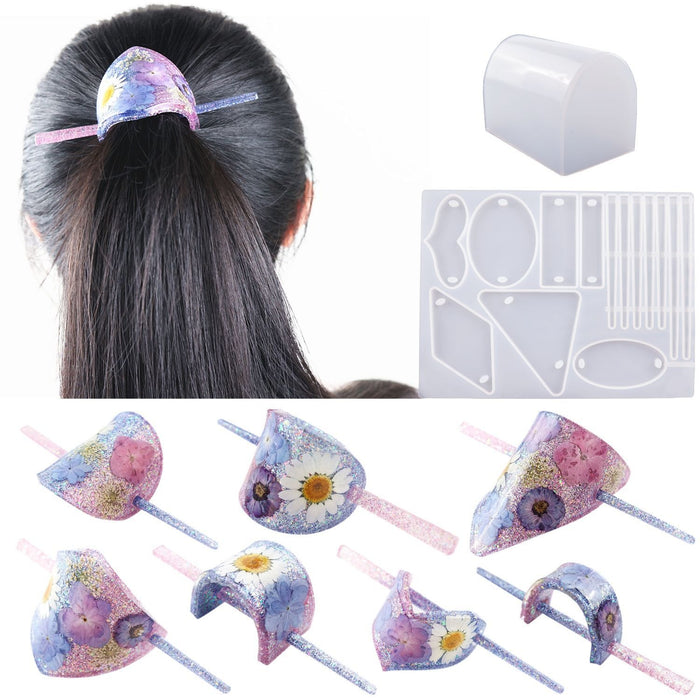 Hairpin Accessories Silicone Mold | Mould - Resinarthub