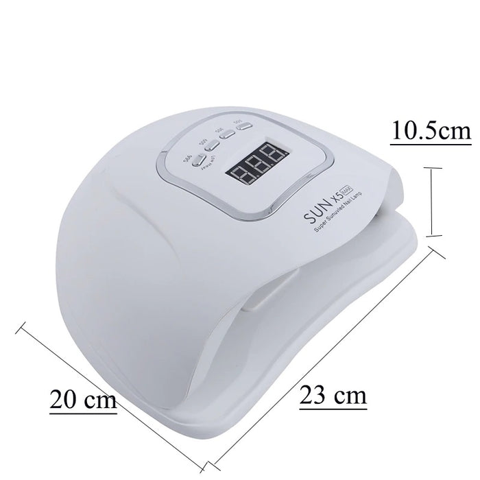 Nail Dryer 80W UV LED Lamp for Manicure Fast Drying Nail Polish Gel Cure SUN Nail Lamps | Tools - Resinarthub