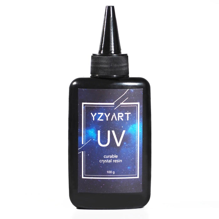 UV Resin Hard Ultraviolet Curing Resin jewelry making Cure Sunlight Crafts Clear as water (100g) - Thick Type | Epoxy Resin - Resinarthub