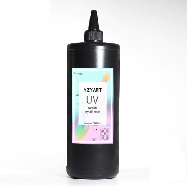 UV Resin Hard Ultraviolet Curing Resin jewelry making Cure Sunlight Crafts Clear as water (1000g) - Thin Type | Epoxy Resin - Resinarthub