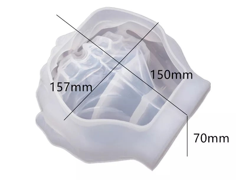 Two hand Model Storage Mould | Mould - Resinarthub