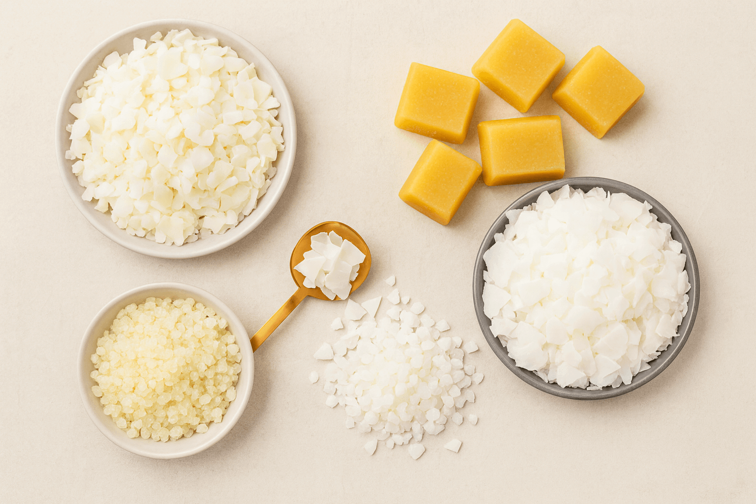 Candle Wax Explained Soy, Beeswax, Coconut for UAE Makers