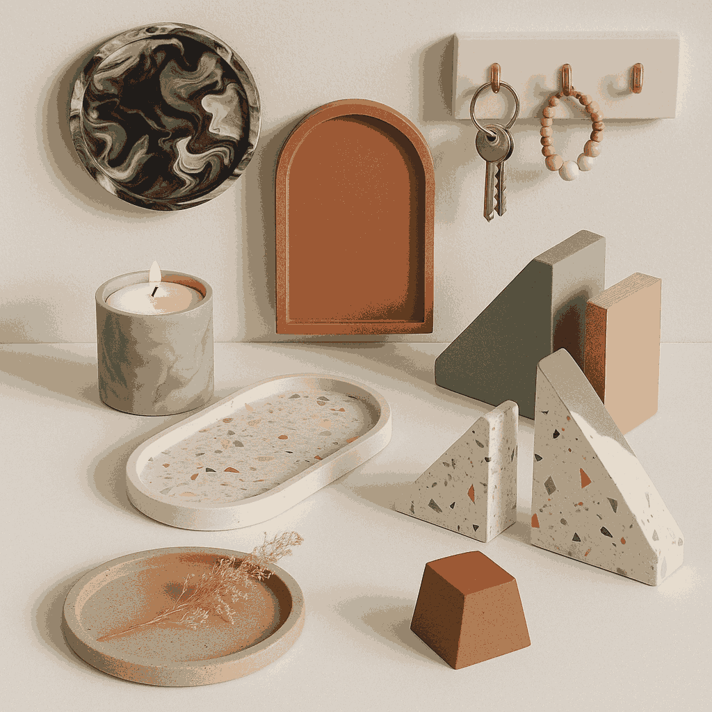 Top 6 Jesmonite Projects for Modern Home Decor