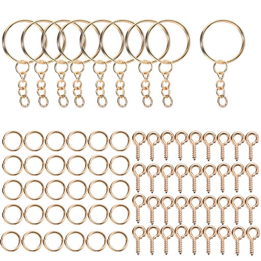 Keychain Rings Full Set of 90 pcs | Jewellery - Resinarthub