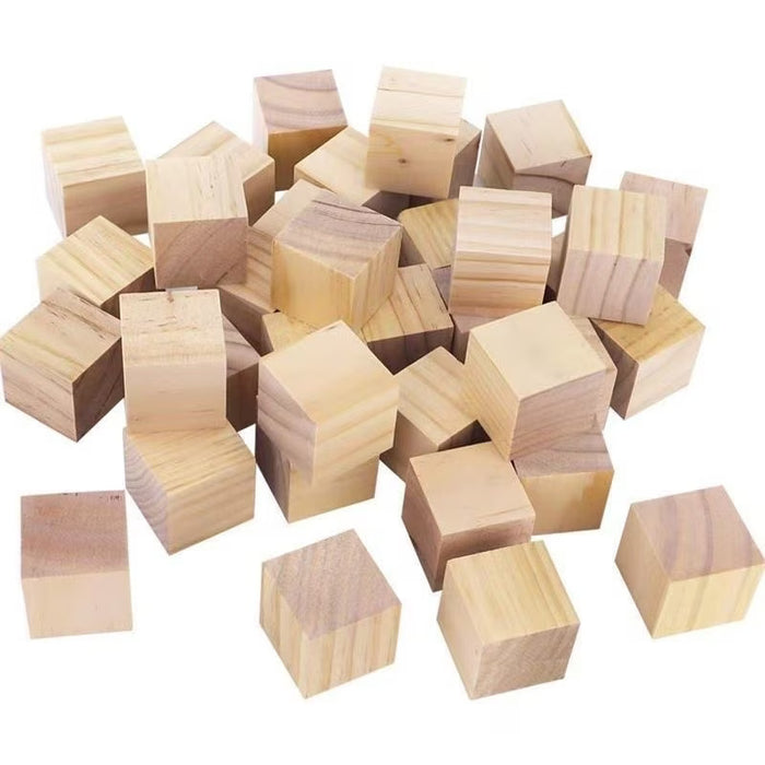 Wooden Cubes for Resin Art(23pcs)