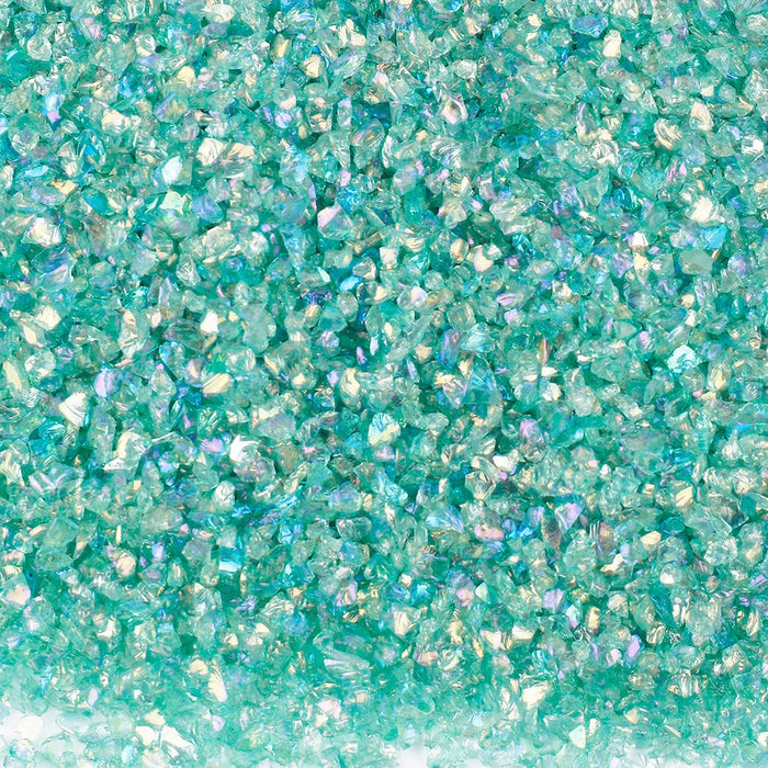 Aqua Blue Color Crushed Stones For Resin Art-250gms