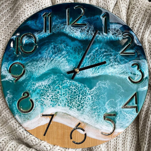 Resin Art Clock Workshop (Abu Dhabi) |  - Resinarthub