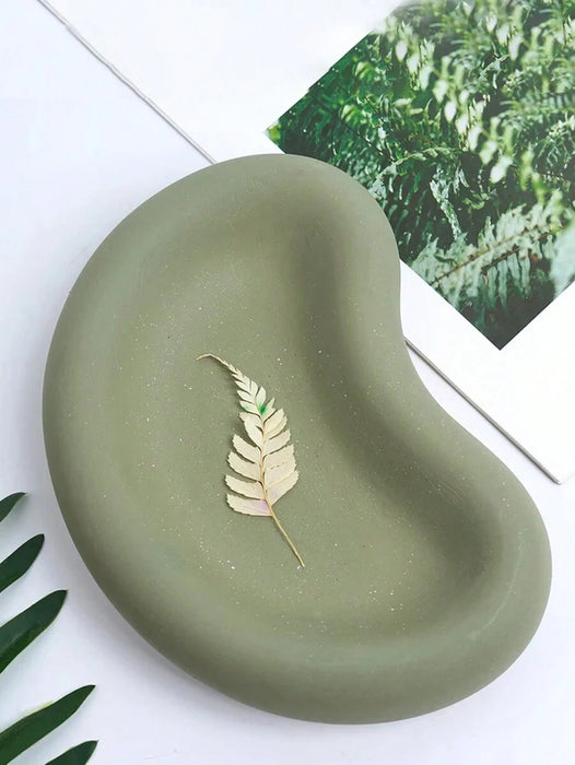 Pea Shaped Silicone Storage Mold for Jesmonite Art