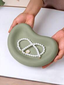 Pea Shaped Silicone Storage Mold for Jesmonite Art