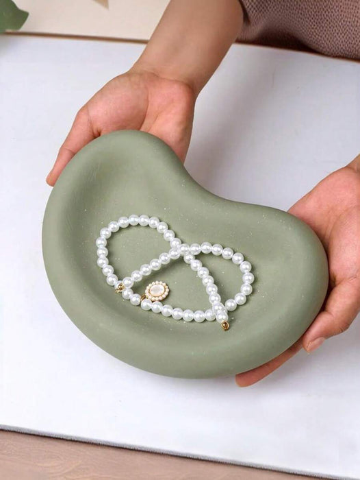 Pea Shaped Silicone Storage Mold for Jesmonite Art