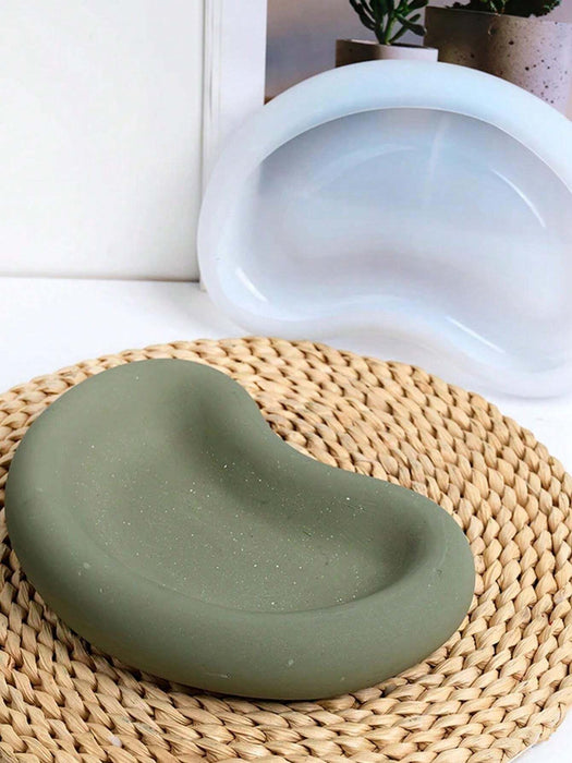 Pea Shaped Silicone Storage Mold for Jesmonite Art