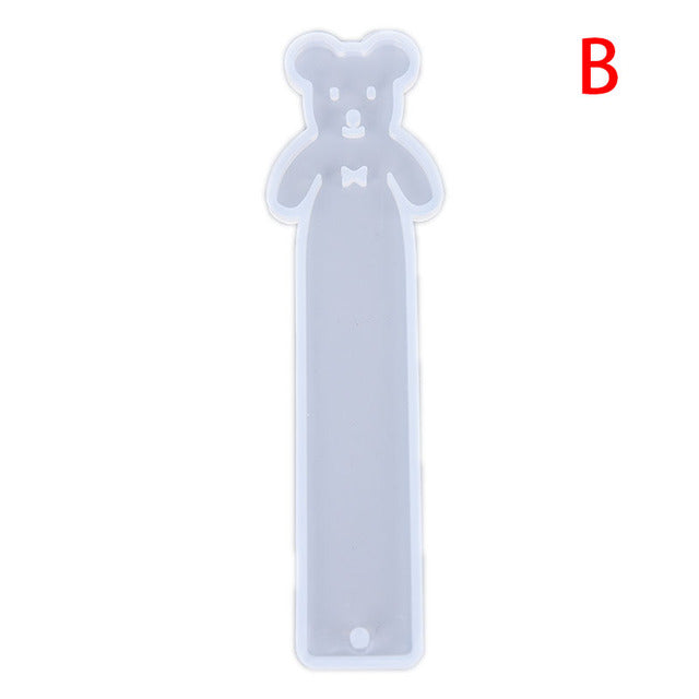BookMark Cute Animal Faced Silicone Molds.