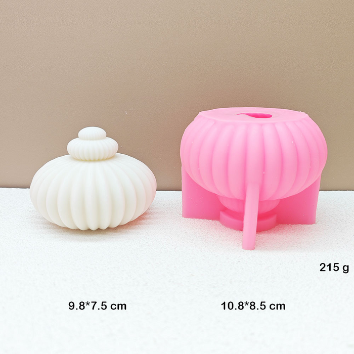 Bottle Shaped Silicone Molds for Candle Making (3 Variants)