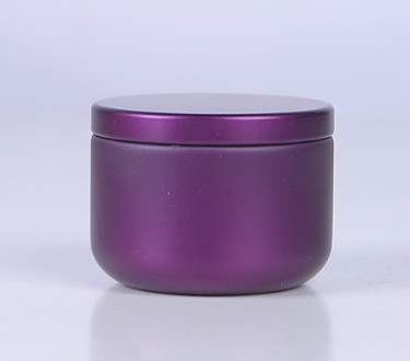 Purple Metallic Jar for Candle Making(12pcs) | candle - Resinarthub