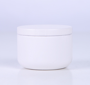 White Colored  Metallic Jar for Candle Making(12pcs) | candle - Resinarthub