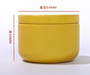 Bright Yellow Colored Metallic Jar for Candle Making(12pcs) | candle - Resinarthub