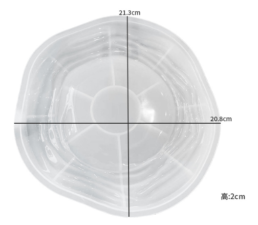 Wave Plate Irregular Tray Silicone Mold for Jesmonite Art