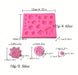 21pcs Silicone Rose Flower Mold for Candle Making | Mould - Resinarthub