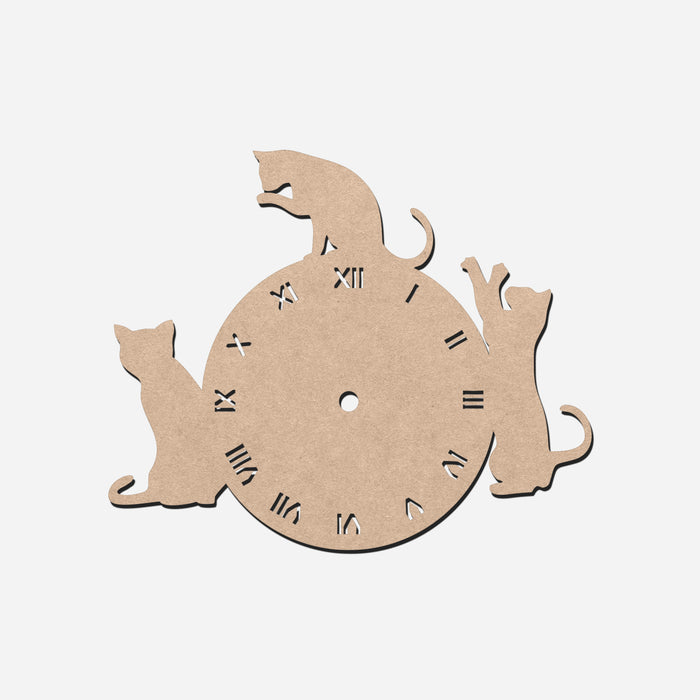 MDF Wall Clock Base 49*60cm | Surfaces - Resinarthub