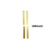 Acrylic Clock Accessories (Light Gold) | Fillings - Resinarthub