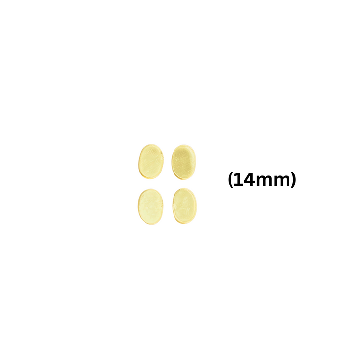 Acrylic Clock Accessories (Light Gold) | Fillings - Resinarthub