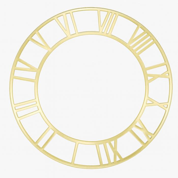 30 cm Roman Numeric Clock Rings (6cm Numeric Size)