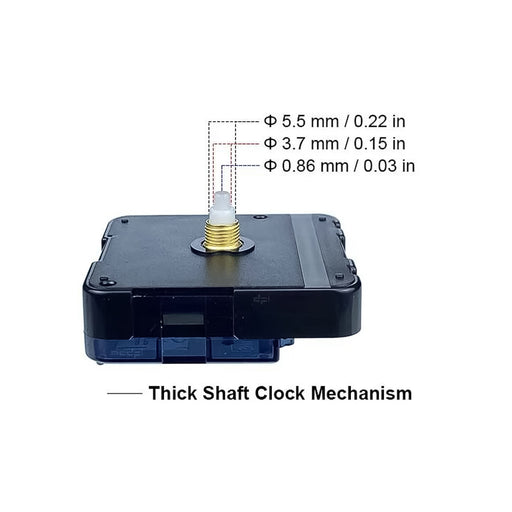 Clock Machine for Clock Making -Thick Shaft (5 variants) | Boards and Clock Accessories - Resinarthub