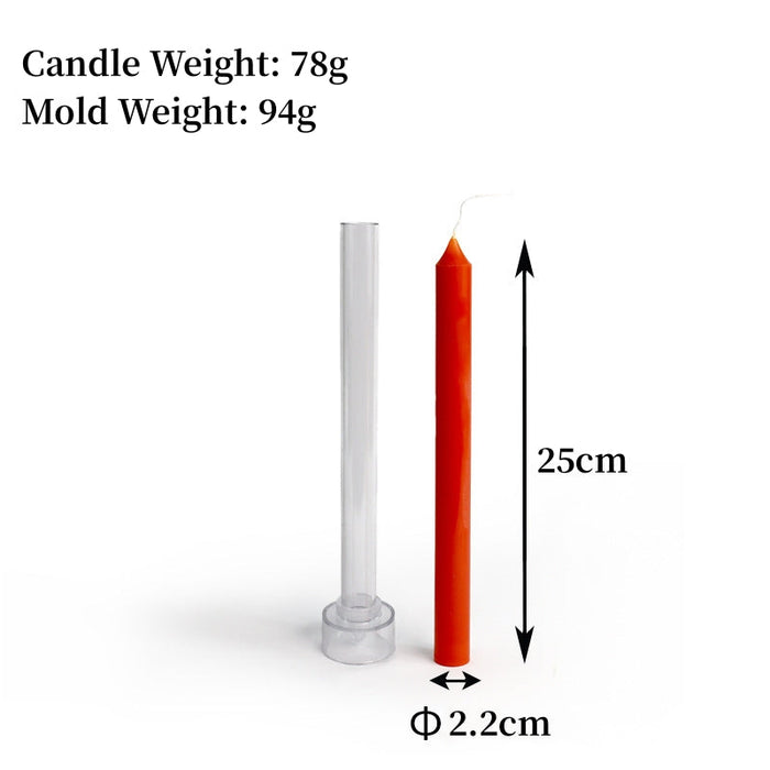 Acrylic Pillar Candle Mold (Crystal Point) | Mould - Resinarthub