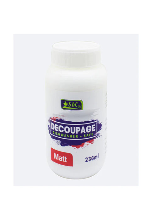 Decoupage Matt White