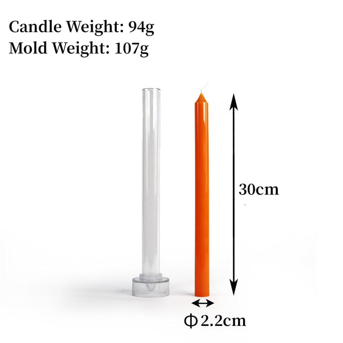 Acrylic Pillar Candle Mold (Crystal Point) | Mould - Resinarthub