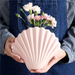 Shell Shaped Silicone Vase Mold for Jesmonite Art | Mould - Resinarthub