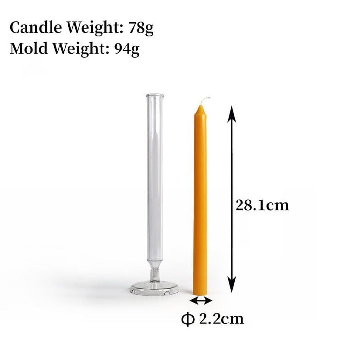 Acrylic Pillar Candle Mold (Crystal Point) | Mould - Resinarthub