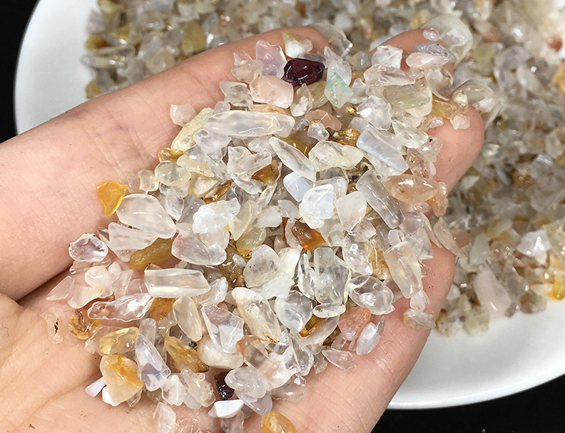 Fire Opal chips for Resin Art (2-4mm)