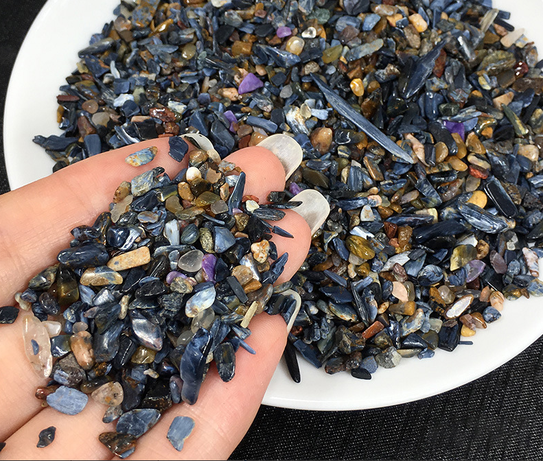 Rough Kyanite & Earth Blend Chips for Resin Art (2-4mm)