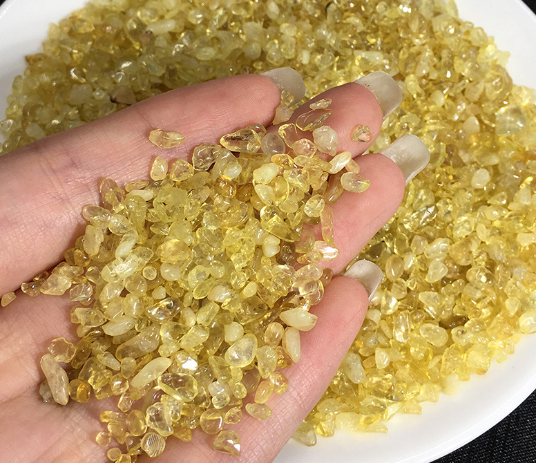 Citrine Colored Stones for Resin Art