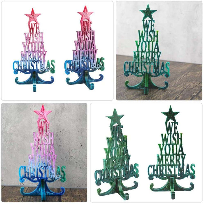 Christmas Tree Mould | Mould - Resinarthub