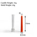 Acrylic Pillar Candle Mold (Crystal Point) | Mould - Resinarthub
