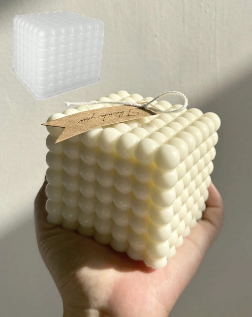 Bubble Cube Candle Silicone Mold | Mould - Resinarthub