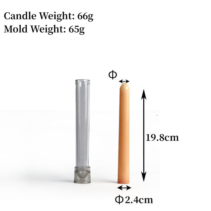 Acrylic Pillar Candle Mold (Crystal Point) | Mould - Resinarthub