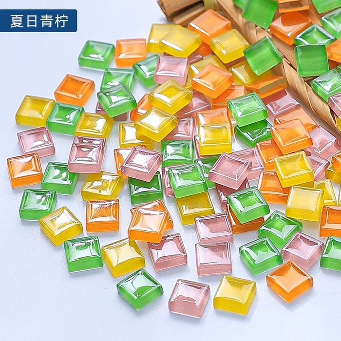 Summer Citrus Mosaic Chips for Resin Art