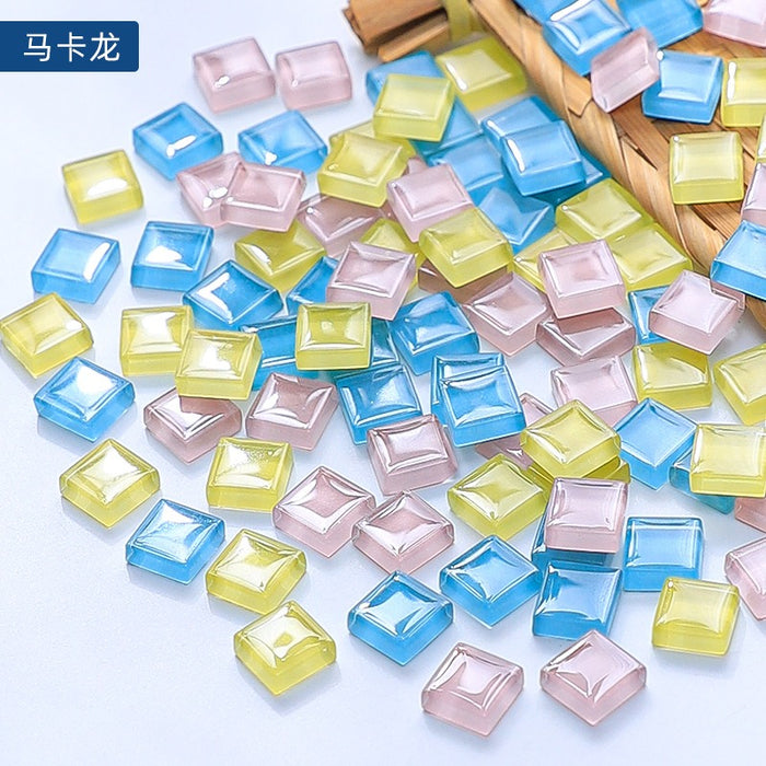 Macaron Pastel Mosaic Chips for Resin Art (500g)