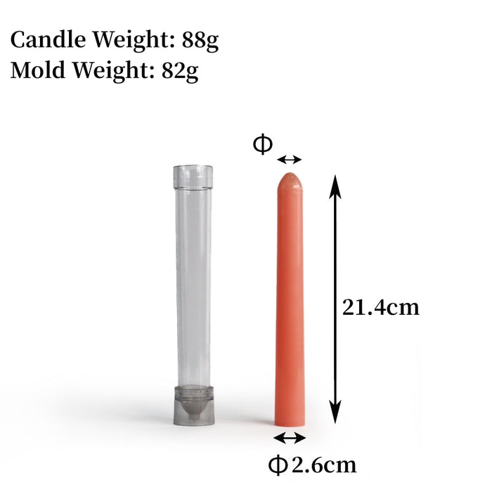 Acrylic Pillar Candle Mold (Crystal Point) | Mould - Resinarthub