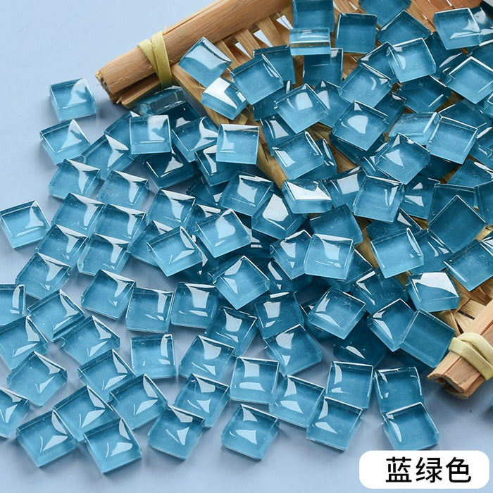 Moon Blue Color Mosaic Chips for Resin Art - 500g | Fillings - Resinarthub