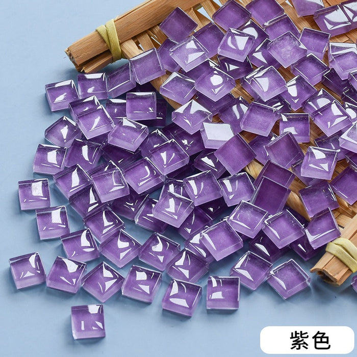 Translucent Lavender Color Mosaic Chips for Resin Art - 500g | Fillings - Resinarthub