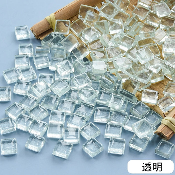 Clear Mosaic Chips for Resin Art  - 500g