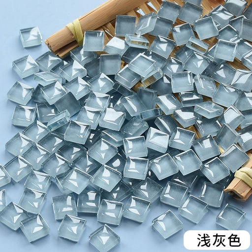 Light Gray Colored Mosaic Chips for Resin Art - 500g | Fillings - Resinarthub