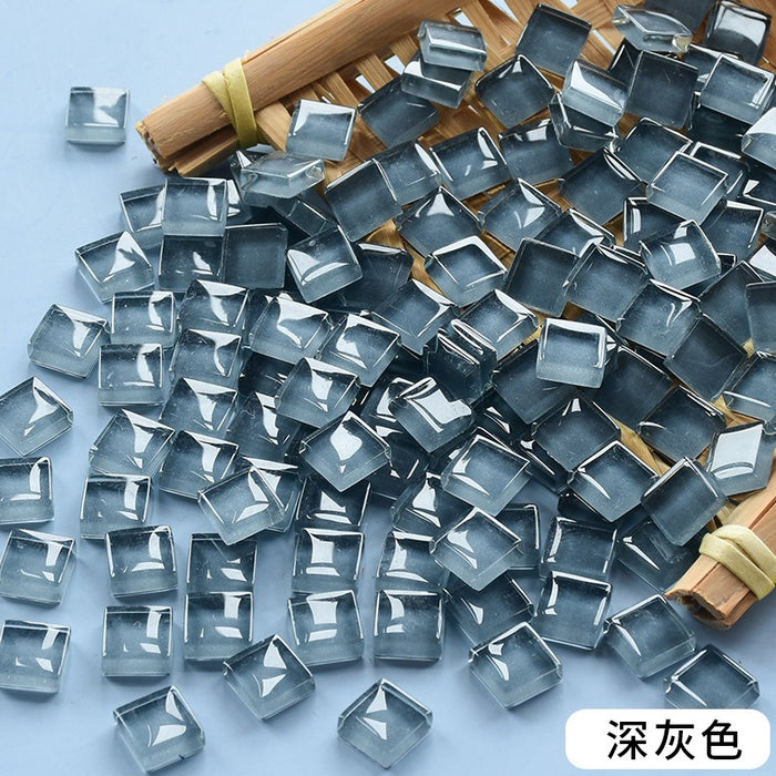 Ash Grey Colored Mosaic Chips for Resin Art - 500g | Fillings - Resinarthub