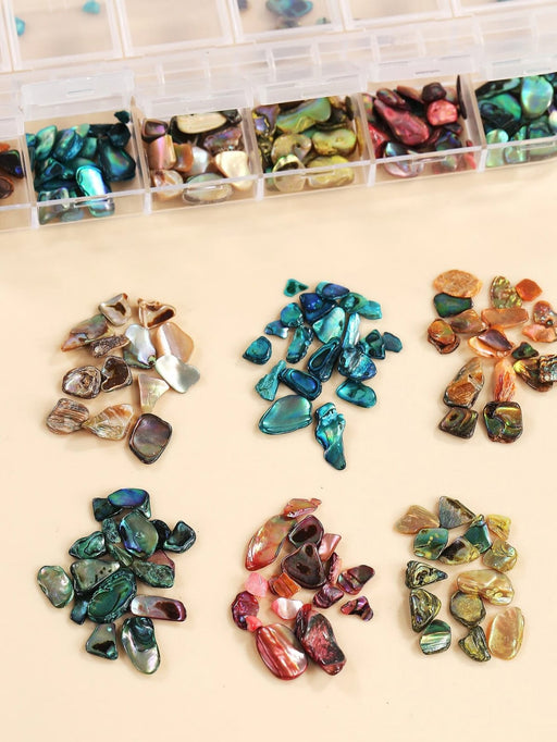 Multi colored Abalone Shell Decoration Set for Resin Art | Fillings - Resinarthub