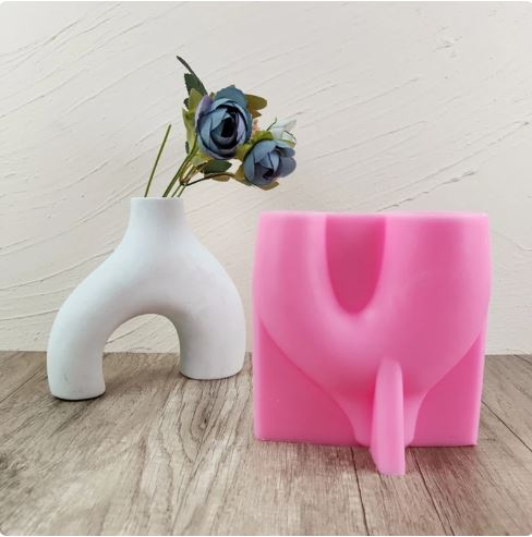 Arch Vase Silicone Mold (2 Variants) | Mould - Resinarthub